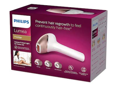 Acheter l'épilateur lumière pulsée Philips Lumea Prestige