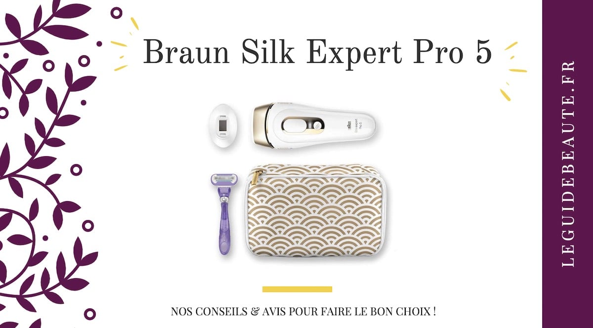 Avis épilateur lumière pulsée Braun Silk Expert pro 5